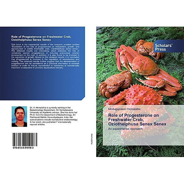 Role of Progesterone on Freshwater Crab, Oziothelphusa Senex Senex, Modugapalem Hemalatha