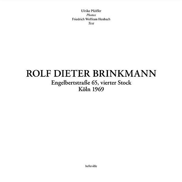 ROLF DIETER BRINKMANN, Friedrich Wolfram Heubach