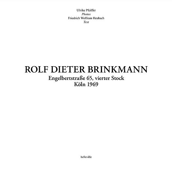 ROLF DIETER BRINKMANN, Friedrich Wolfram Heubach