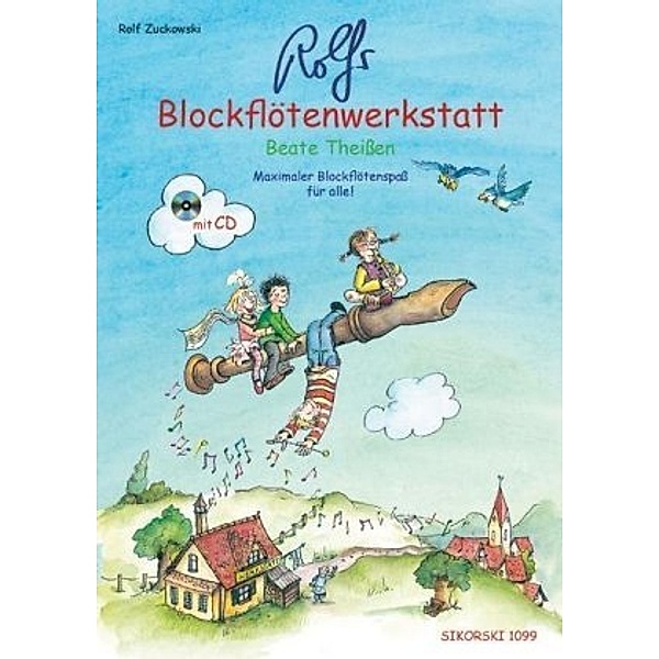 Rolfs Blockflötenwerkstatt, m. Audio-CD, Beate Theißen