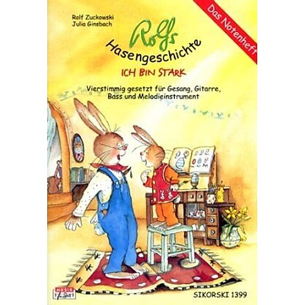 Rolfs Hasengeschichte, Das Notenheft, Rolf Zuckowski, Julia Ginsbach