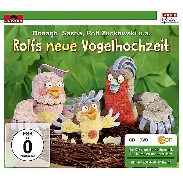 Rolfs neue Vogelhochzeit (CD+DVD), Rolf Zuckowski