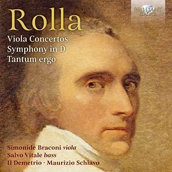 Rolla:Concertos For Violin And Orchestra,Sinfonia, Braconi, Vitale, Il Demetrio, Schiavo