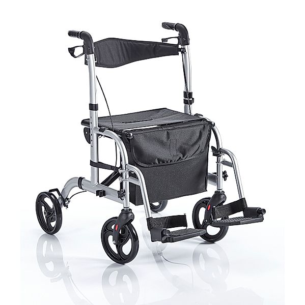 Rollator-Rollstuhl 2in1