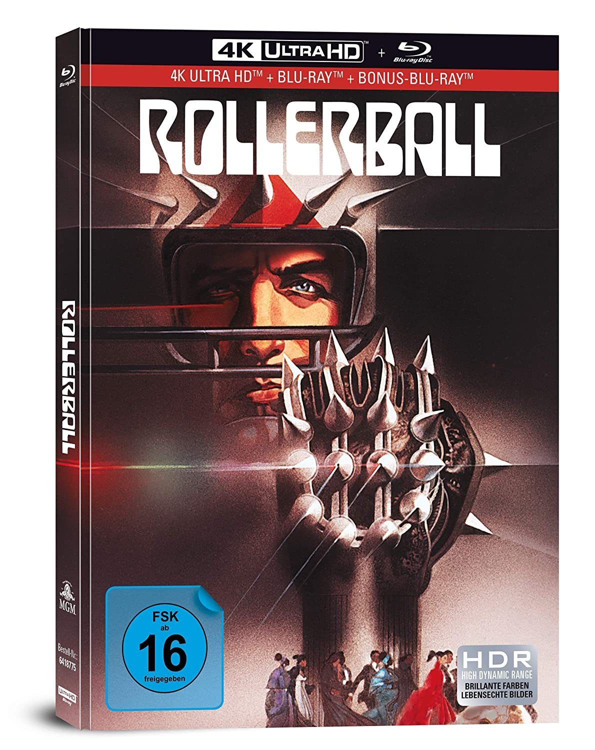 Image of Rollerball - 3-Disc Limited Collector’s Edition im Mediabook (4K Ultra HD)