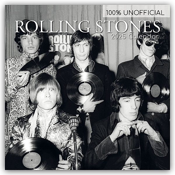 Rolling Stones 2025 - 16-Monatskalender, The Gifted Stationery Co. Ltd