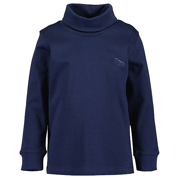 BLUE SEVEN Rollkragenpullover CREW LOGO in ultramarin