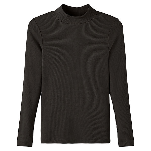 name it Rollkragenpullover NKFNAKAL in black