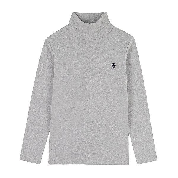 Petit Bateau Rollkragenpullover SOLID in fumee