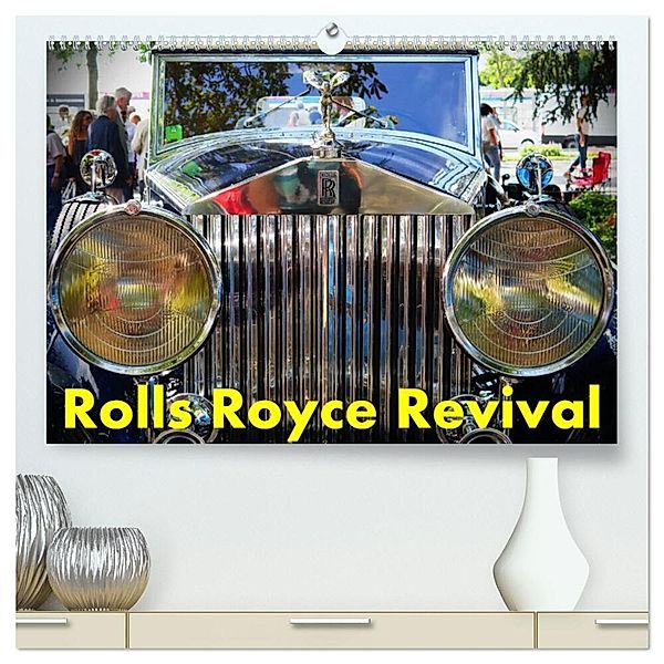 Rolls Royce Revival (hochwertiger Premium Wandkalender 2025 DIN A2 quer), Kunstdruck in Hochglanz, Calvendo, Arie Wubben