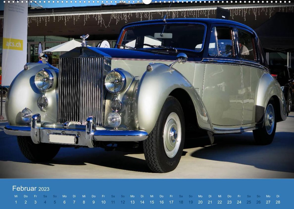 Rolls Royce Revival Premium, hochwertiger DIN A2 Wandkalender 2023,  Kunstdruck in Hochglanz - Kalender bestellen