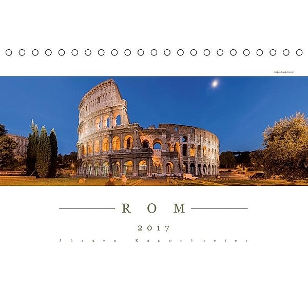 ROM 2017 - Panoramakalender (Tischkalender 2017 DIN A5 quer), Jürgen Kappelmeier
