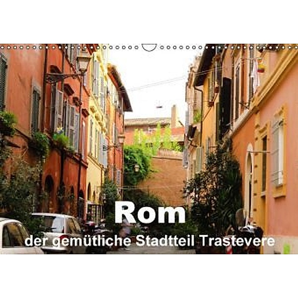 Rom - der gemütliche Stadtteil Trastevere (Wandkalender 2016 DIN A3 quer), Brigitte Dürr