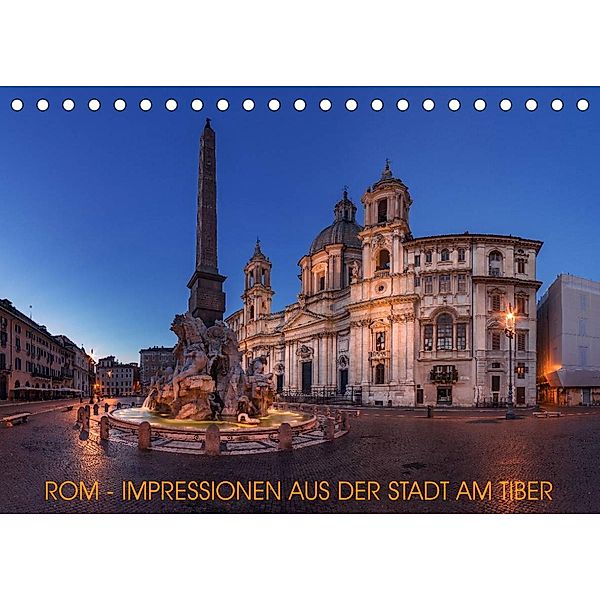 Rom - Impressionen aus der Stadt am Tiber (Tischkalender 2023 DIN A5 quer), Jean Claude Castor I 030mm-photography