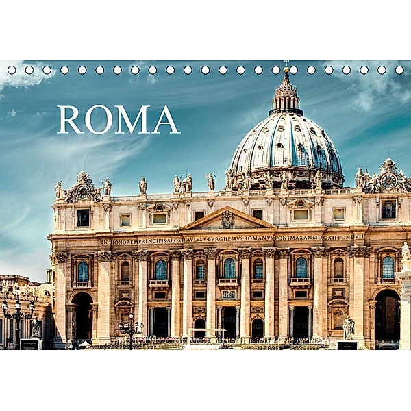 Roma (Tischkalender 2021 DIN A5 quer), Carmen Steiner und Matthias Kontrad