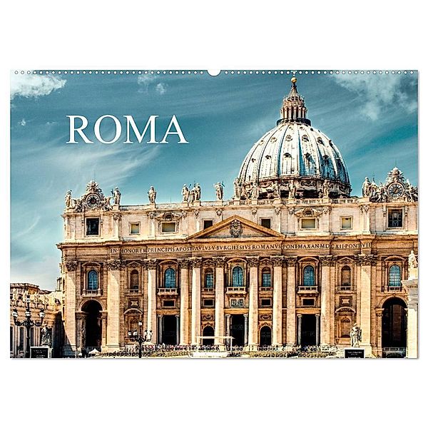 Roma (Wandkalender 2024 DIN A2 quer), CALVENDO Monatskalender, Carmen Steiner und Matthias Kontrad