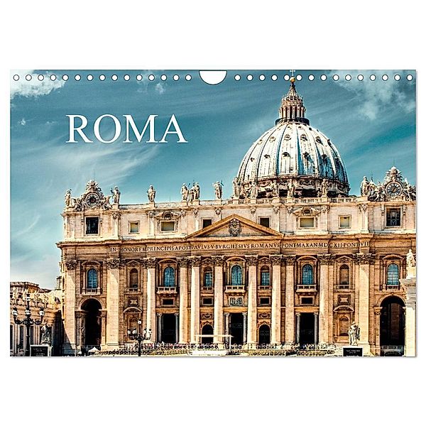 Roma (Wandkalender 2024 DIN A4 quer), CALVENDO Monatskalender, Carmen Steiner und Matthias Kontrad