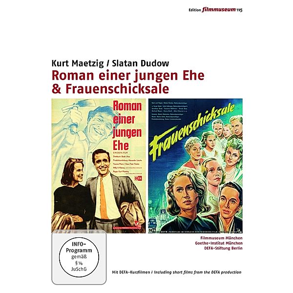 Roman einer jungen Ehe & Frauenschicksale, Edition Filmmuseum 115
