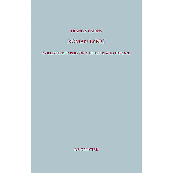 Roman Lyric, Francis Cairns