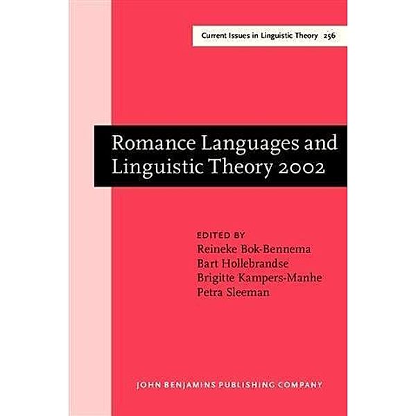 Romance Languages and Linguistic Theory 2002