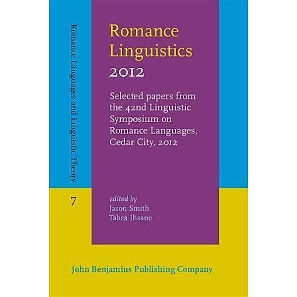 Romance Linguistics 2012