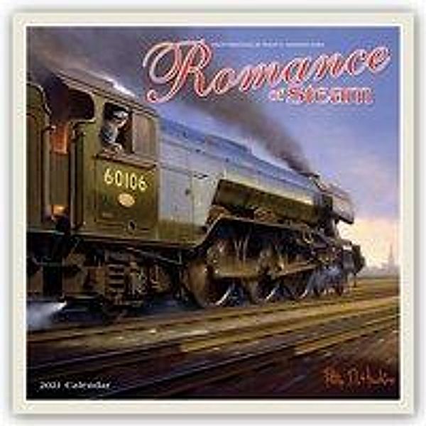 Romance of Steam - Dampflokomotiven 2021, Carousel Calendars