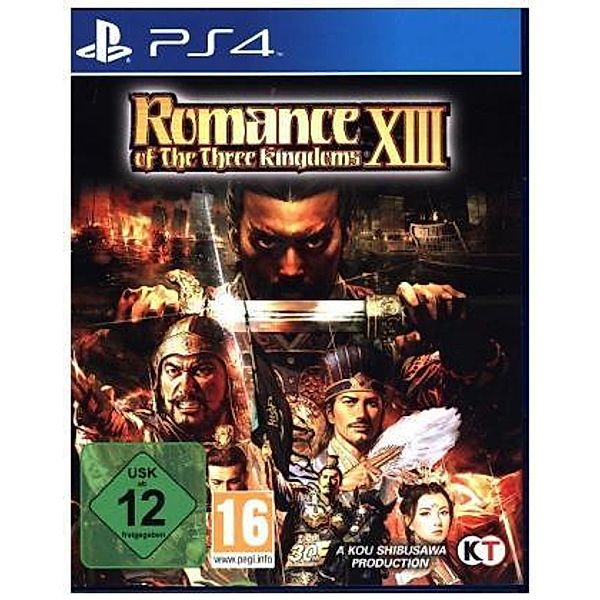 Romance of the Three Kingdoms XIII, 1 PS4-Blu-Ray-Disc