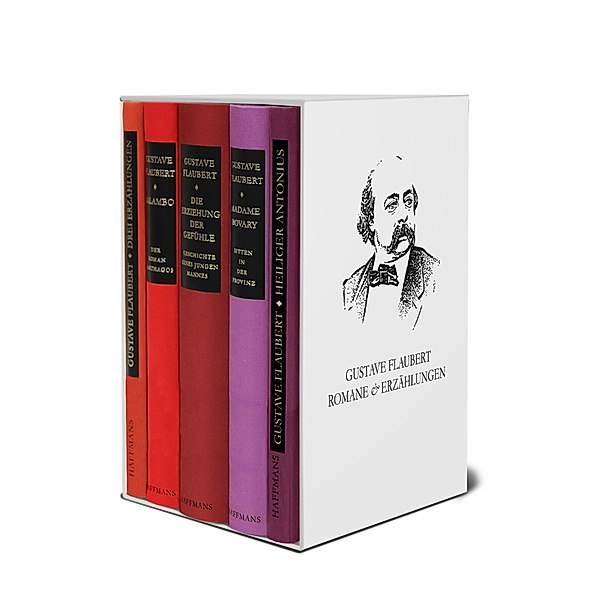 Romane und Erzählungen, 5 Teile, Gustave Flaubert