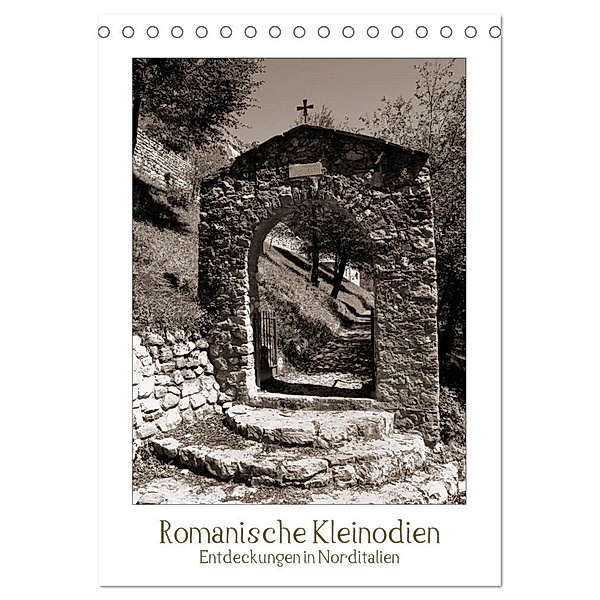 Romanische Kleinodien (Tischkalender 2024 DIN A5 hoch), CALVENDO Monatskalender, Walter J. Richtsteig