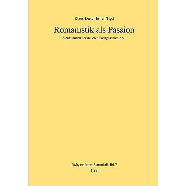 Romanistik als Passion