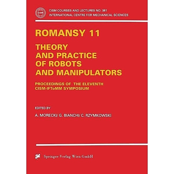 ROMANSY 11 / CISM International Centre for Mechanical Sciences Bd.381