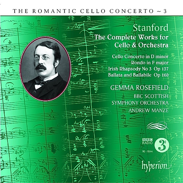 Romantic Cello Concerto Vol.03, Rosefield, Manze, BBC Scottish SO