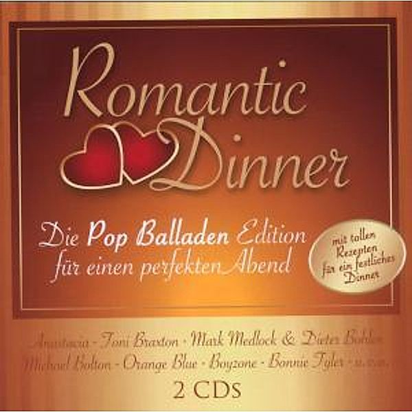 Romantic Dinner-Pop Balladen, Diverse Interpreten