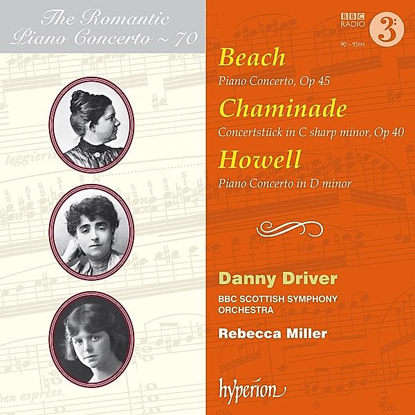 Romantic Piano Concerto Vol.70, Driver, Miller, BBC Scottish SO