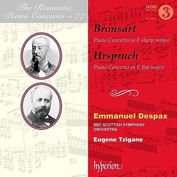 Romantic Piano Concerto Vol.77, Emmanuel Despax, Eugene Tzigane, BBC Scottish SO