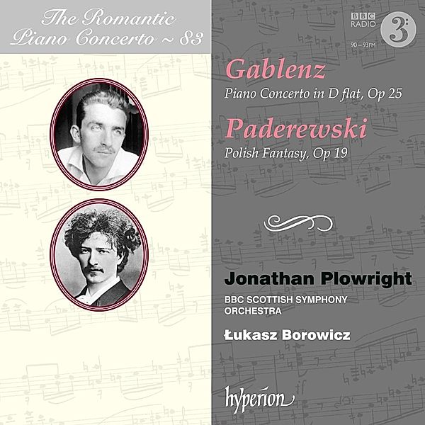 Romantic Piano Concerto Vol.83, Jerzy Gablenz, Ignacy Jan Paderewski