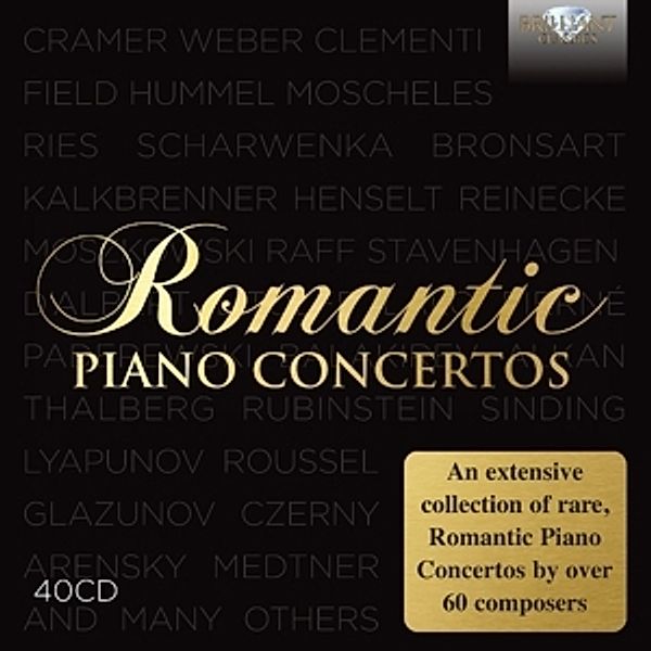 Romantic Piano Concertos, Diverse Interpreten