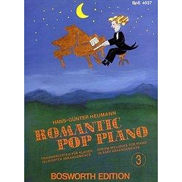 Romantic Pop Piano. Traummelodien für Klavier in leichten Arrangements / Romantic Pop Piano 3.Bd.3, Hans G Heumann