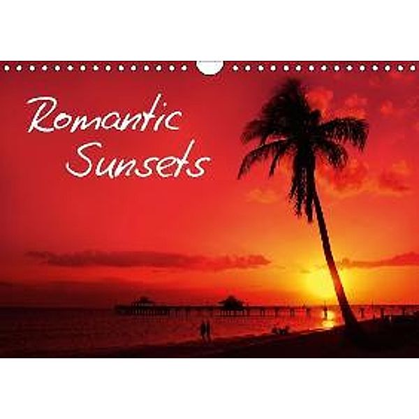 Romantic Sunsets (FIN - Version) (Wall Calendar 2015 DIN A4 Landscape), Melanie Viola