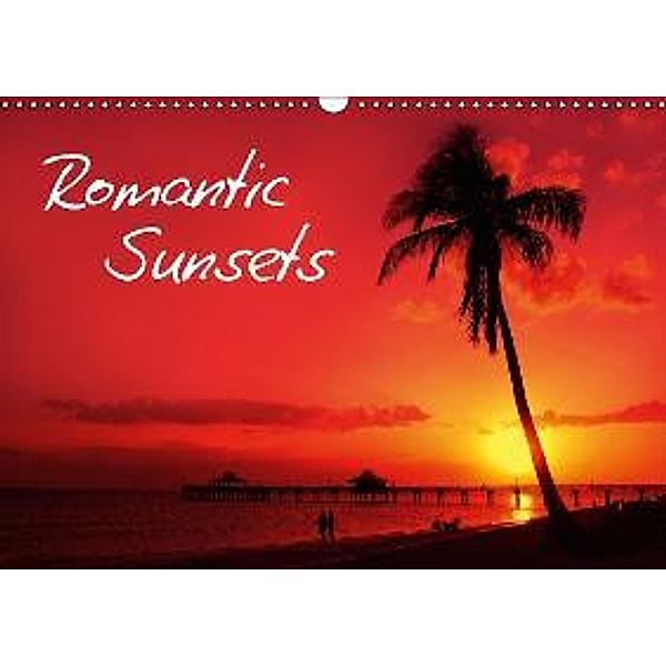 Romantic Sunsets (FIN - Version) (Wall Calendar 2015 DIN A3 Landscape), Melanie Viola