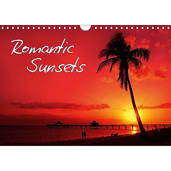 Romantic Sunsets (S - Version) (Wall Calendar 2014 DIN A4 Landscape), Melanie Viola