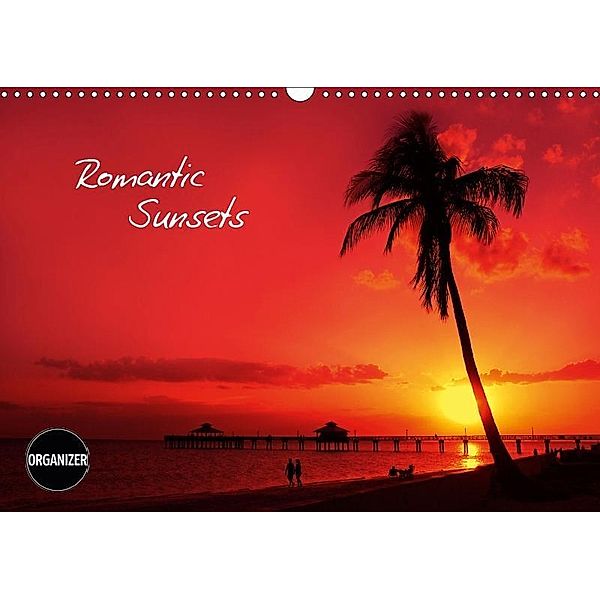 ROMANTIC SUNSETS (Wall Calendar 2019 DIN A3 Landscape), Melanie Viola