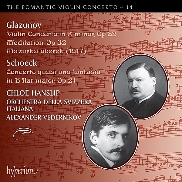 Romantic Violin Concerto Vol.14, Hanslip, Vadernikov, Orch.della Svizzera Italiana