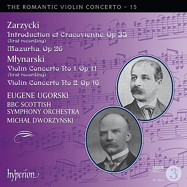 Romantic Violin Concerto Vol.15, Ugorski, Dworzynski, BBC Scottish SO