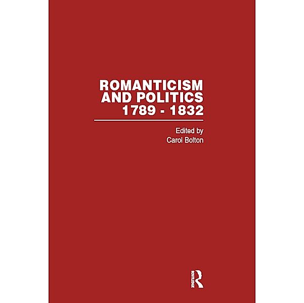 Romanticism & Politics 1789-1832