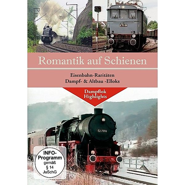 Romantik Auf Schienen: Eisenbahnraritäten-Dampf, Diverse Interpreten