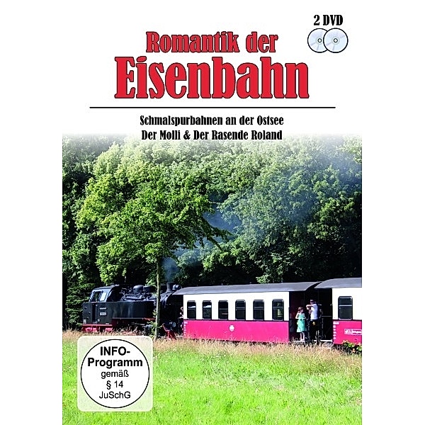 Romantik der Eisenbahn - Schmalspurbahnen an der Ostsee: Der Molli & Der Rasende Roland - 2 Disc DVD, Romantik Der Eisenbahn