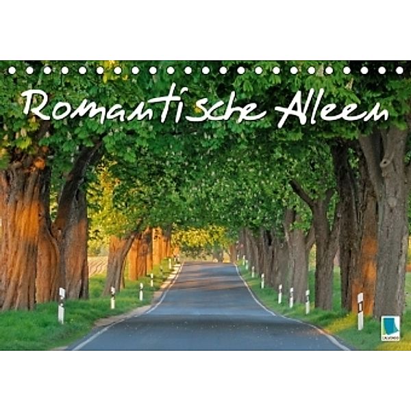 Romantische Alleen (Tischkalender 2015 DIN A5 quer), Calvendo