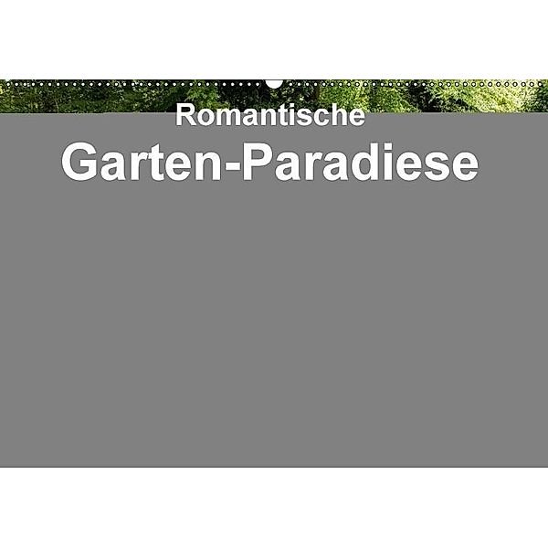 Romantische Garten-Paradiese (Wandkalender 2017 DIN A2 quer), Heinz E. Hornecker