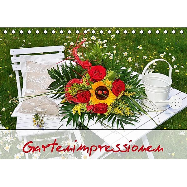 Romantische Gartenimpressionen (Tischkalender 2020 DIN A5 quer), Simone Werner-Ney